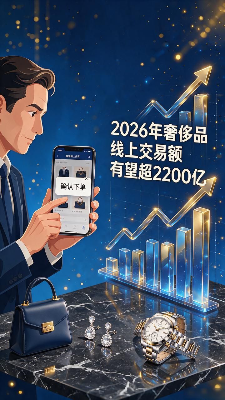奢侈品电商市场规模_奢侈品数字化营销趋势_中国奢侈品线上销售额预测2200亿