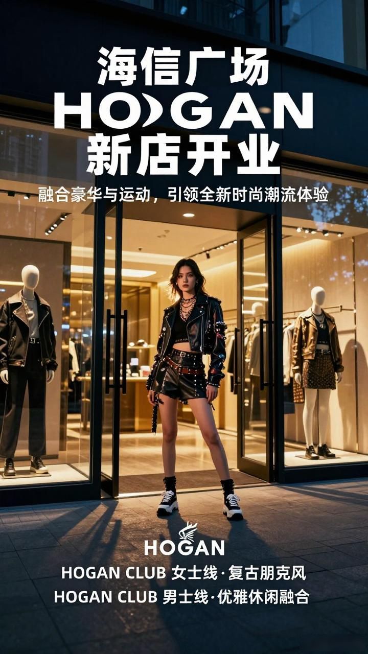 霍根是奢侈品吗_HOGAN意式奢潮运动风尚_HOGAN青岛海信广场精品店